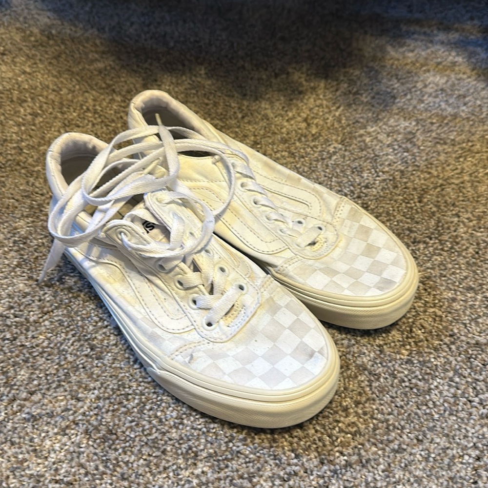 Checkered Vans